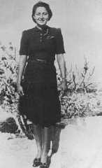 Szenes Hanna zsidó ejtőernyős első napján Palesztinában. Haifa, Palesztina, 1939. szeptember 19.