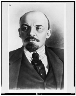Vladimir Lenin was the leader of a faction of Russian communists known as the Bolsheviks. After the Russian Revolution broke out in 1917, Lenin seized control and established the Soviet Union. Photographed circa 1920.
The Nazis had declared themselves the sworn enemies of Bolshevik Russia, its architect and dictator Vladimir Lenin, and his successor Josef Stalin.