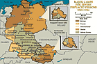 I principali campi creati per i profughi ebrei: 1945-1946