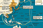 Le Bassin pacifique, l'expansion japonaise