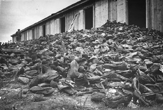 Victims' shoes at Majdanek